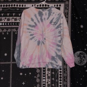 tye dye crew neck !
